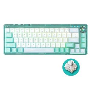 AULA F68 68-Key Tri-Mode Wireless RGB Hot-Swap Mechanical Keyboard